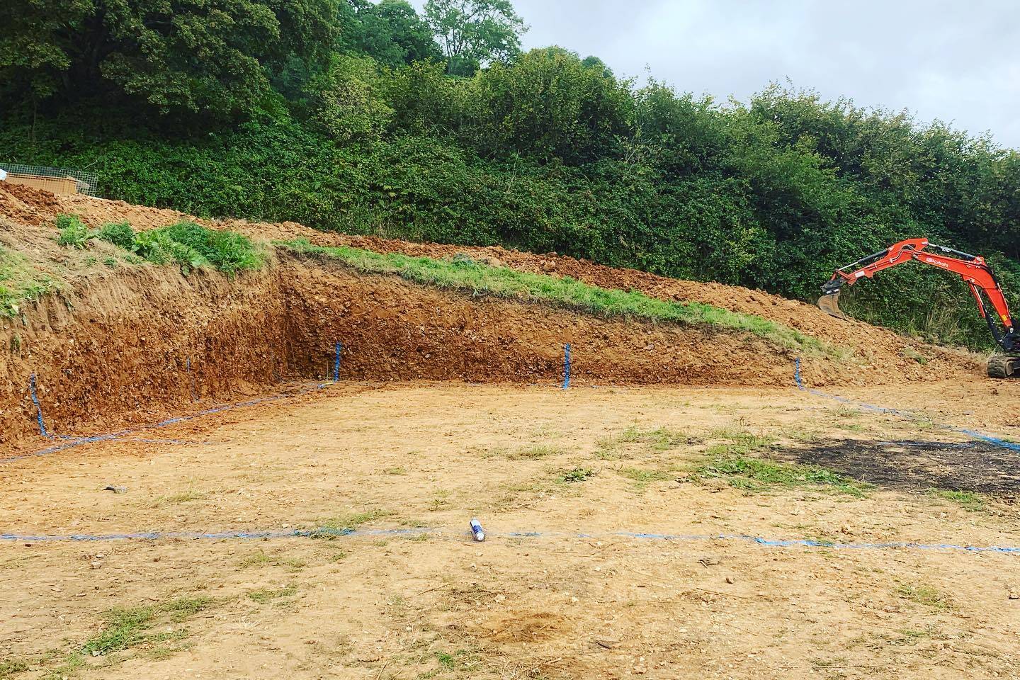 Site excavation
