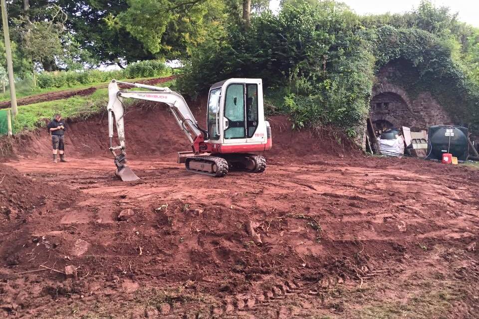 Site excavation work